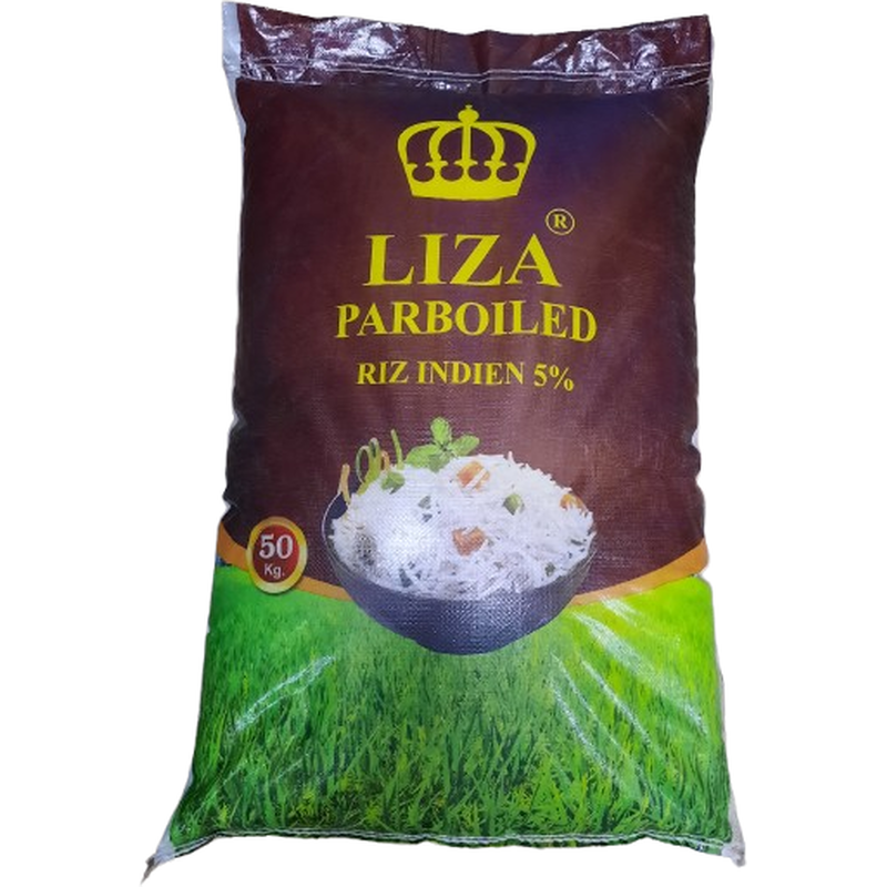 Riz Liza paraboiled 50 kg