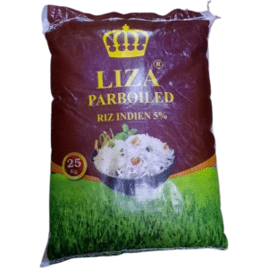 Riz Liza paraboiled 25 kgs