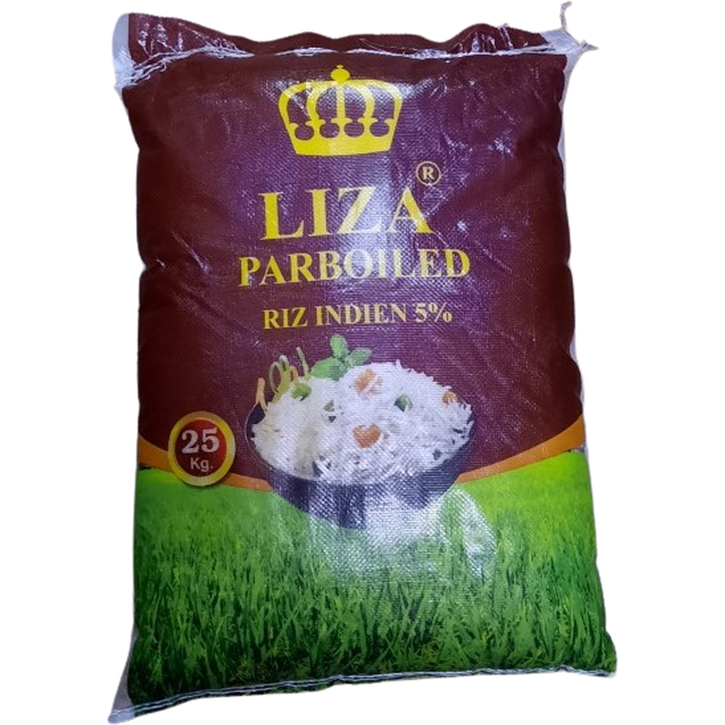 Riz Liza paraboiled 25 kgs